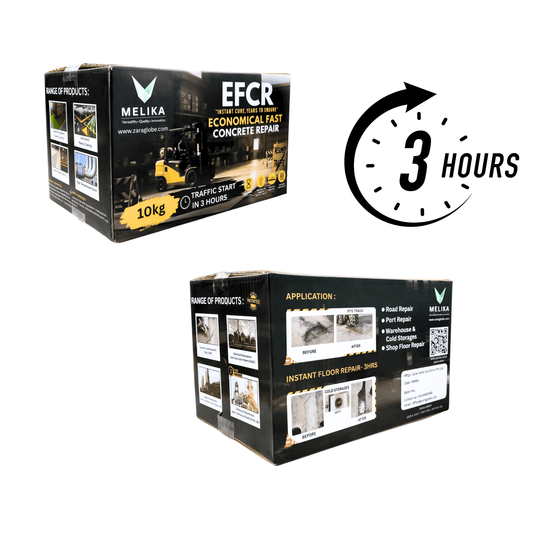 EFCR colour shades