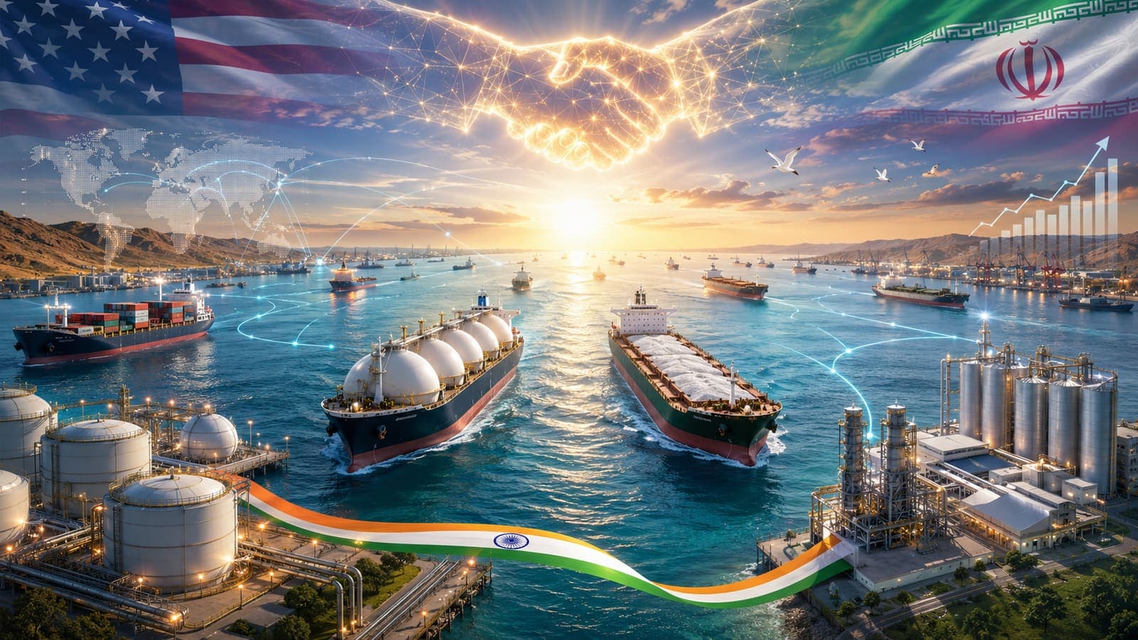 US-Iran Peace Deal Reopen Hormuz, Easing India's Fertilizer & LNG Supply Crunch
