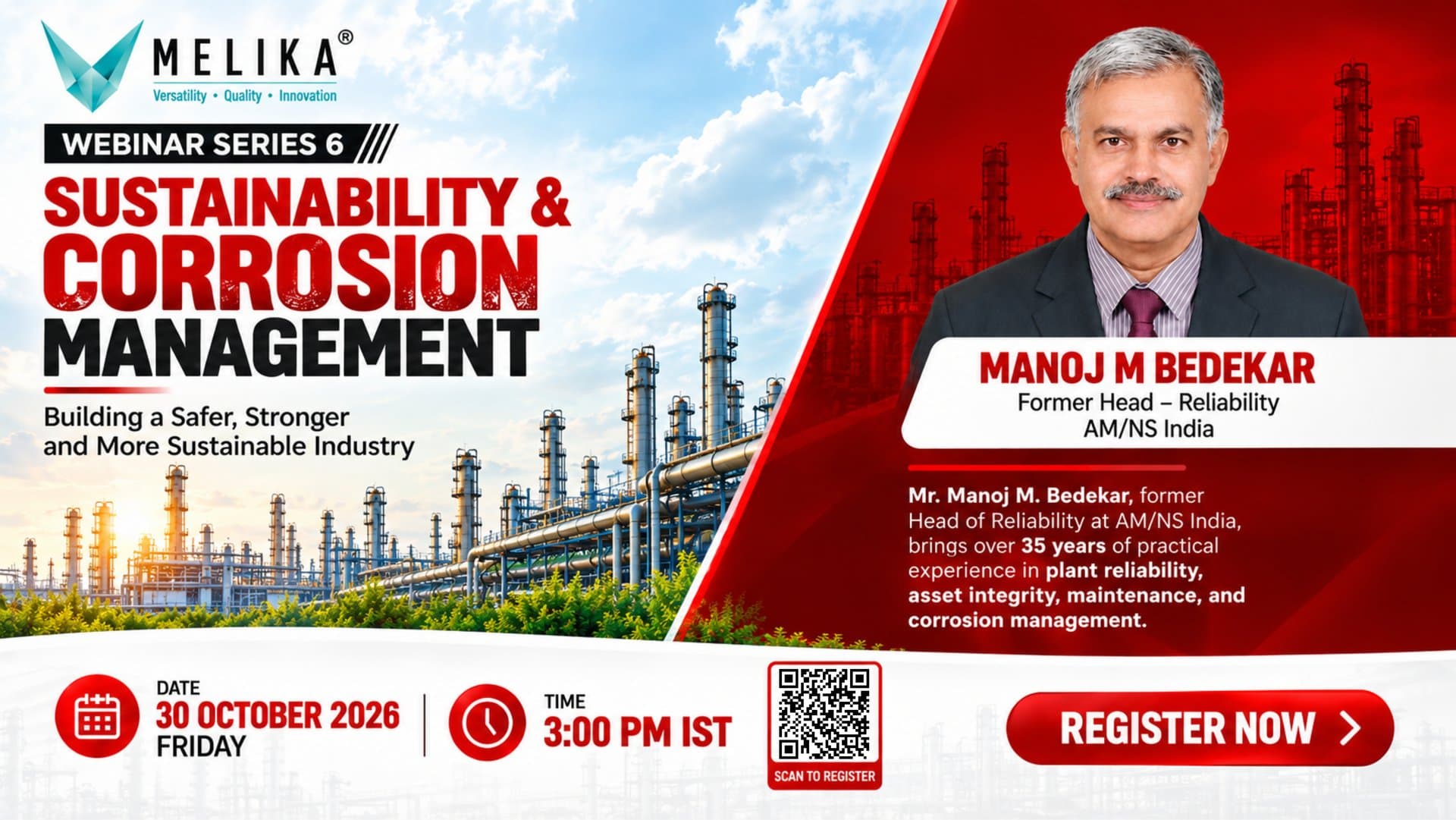 Online Expert Webinar — Sustainability & Corrosion Management