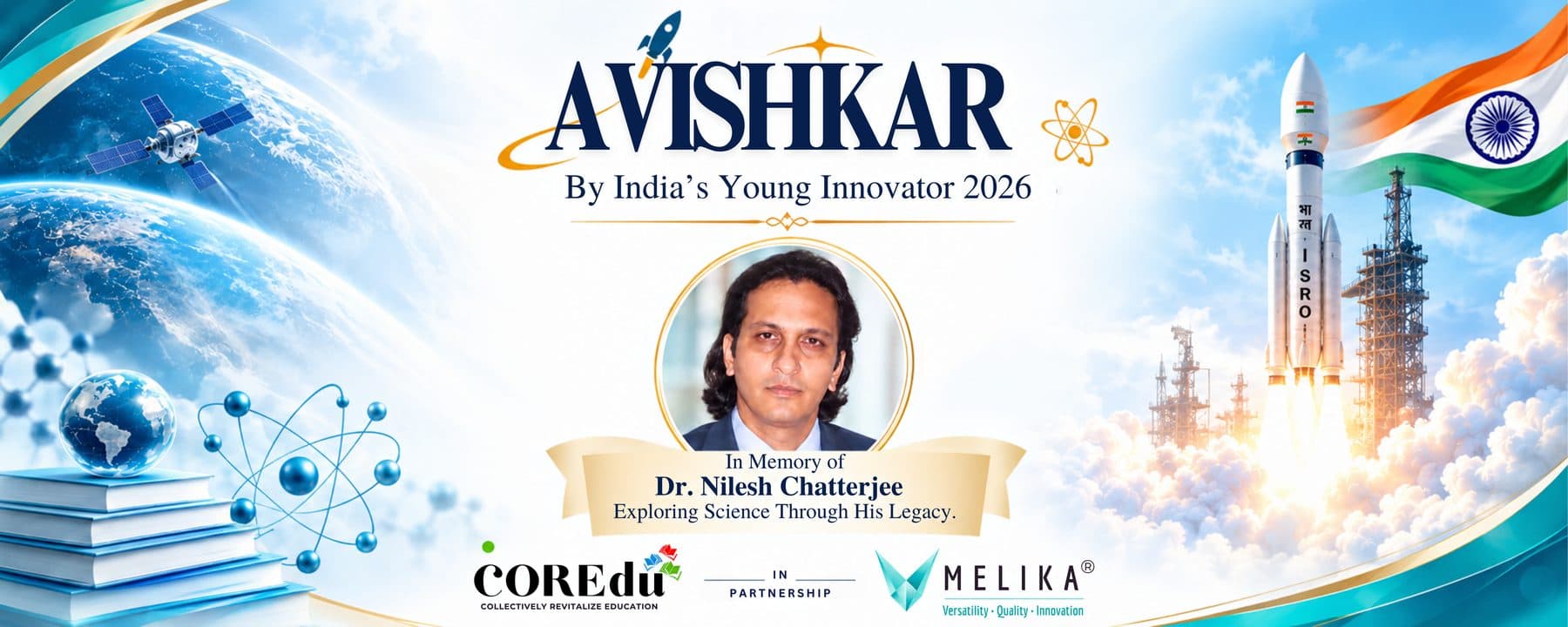 Avishkar – India's Young Innovator 2026, presented by COREdu in partnership with MELIKA